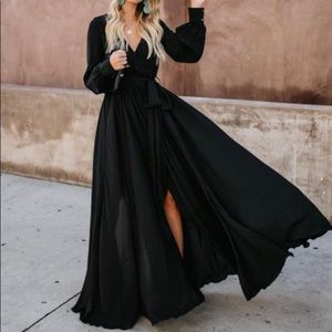 Long Sleeve Maxi Dress